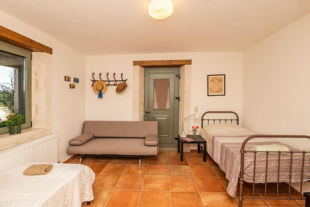 Quiet Stone House Near Plakias Villa Agios Ioannis  ภายนอก รูปภาพ
